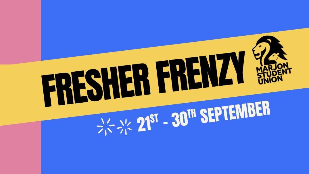 Marjon Student Union Freshers Frenzy Festival Pass 2025, 21 September | Event in Plymouth | AllEvents