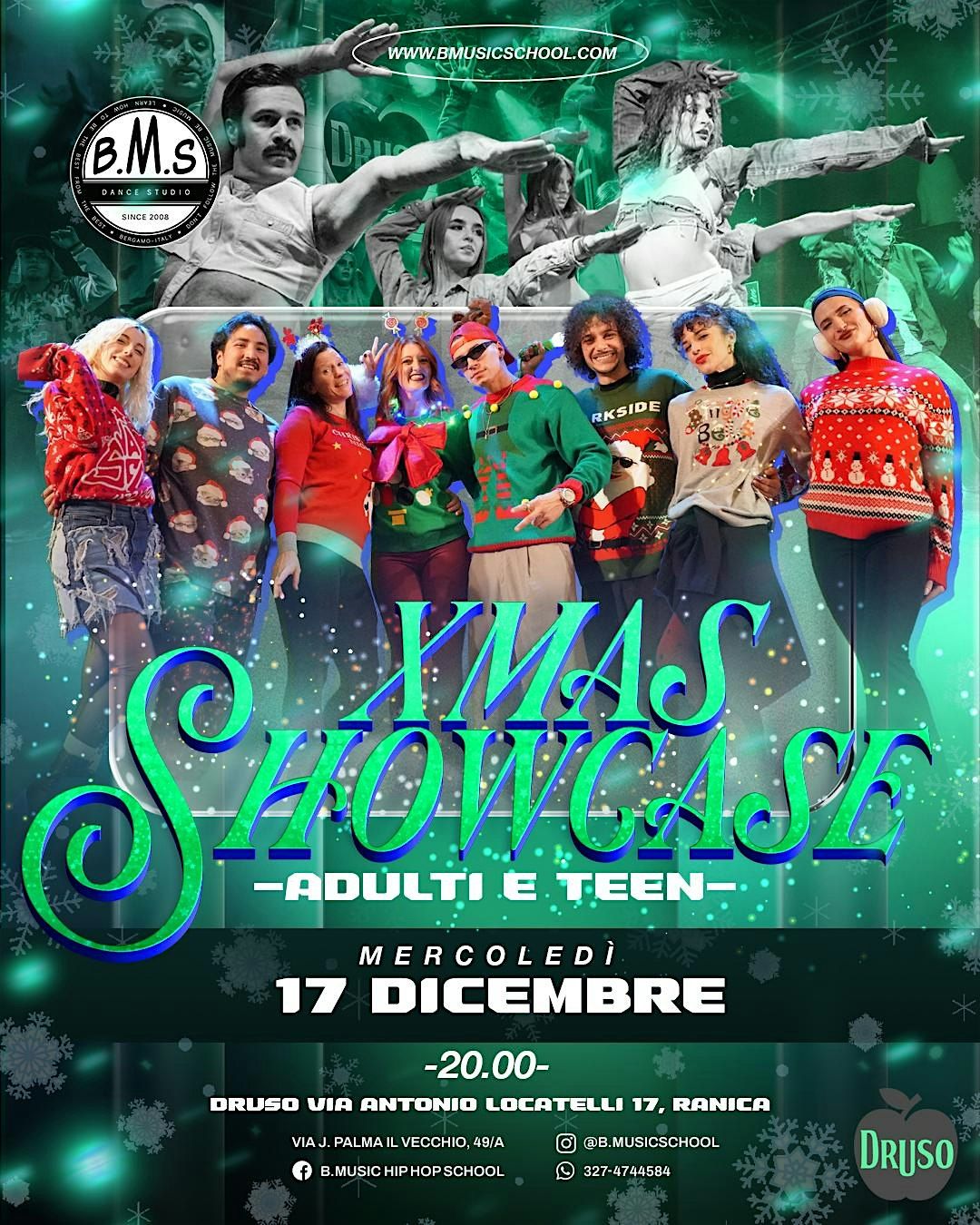 B.M.S. ADULTS XMAS SHOWCASE, 17 December | Event in Ranica | AllEvents