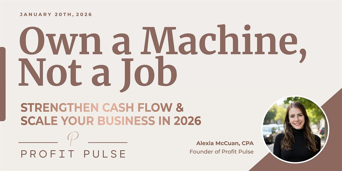 Own A Machine, Not a Job