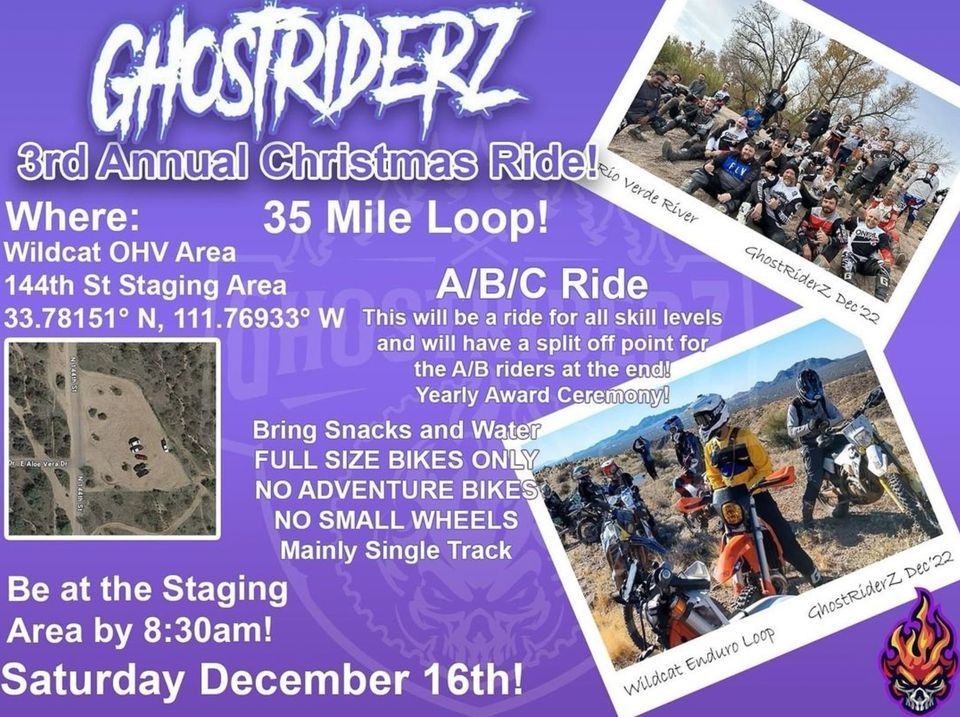 GhostRiderZ 3rd Annual Christmas Ride!!, 144th St & Aloe Vera Dr ...