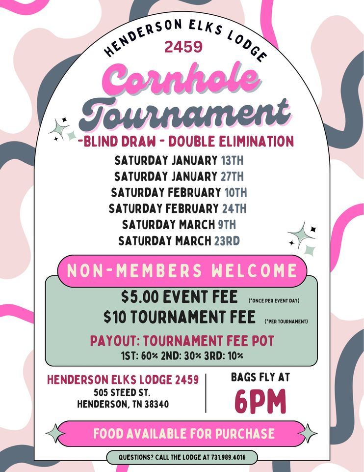 Cornhole Tournament ELKS LODGE 2459 Henderson TN 23 March 2024 cornhole-tournament-elks-lodge-2459-henderson-tn-23-march-2024