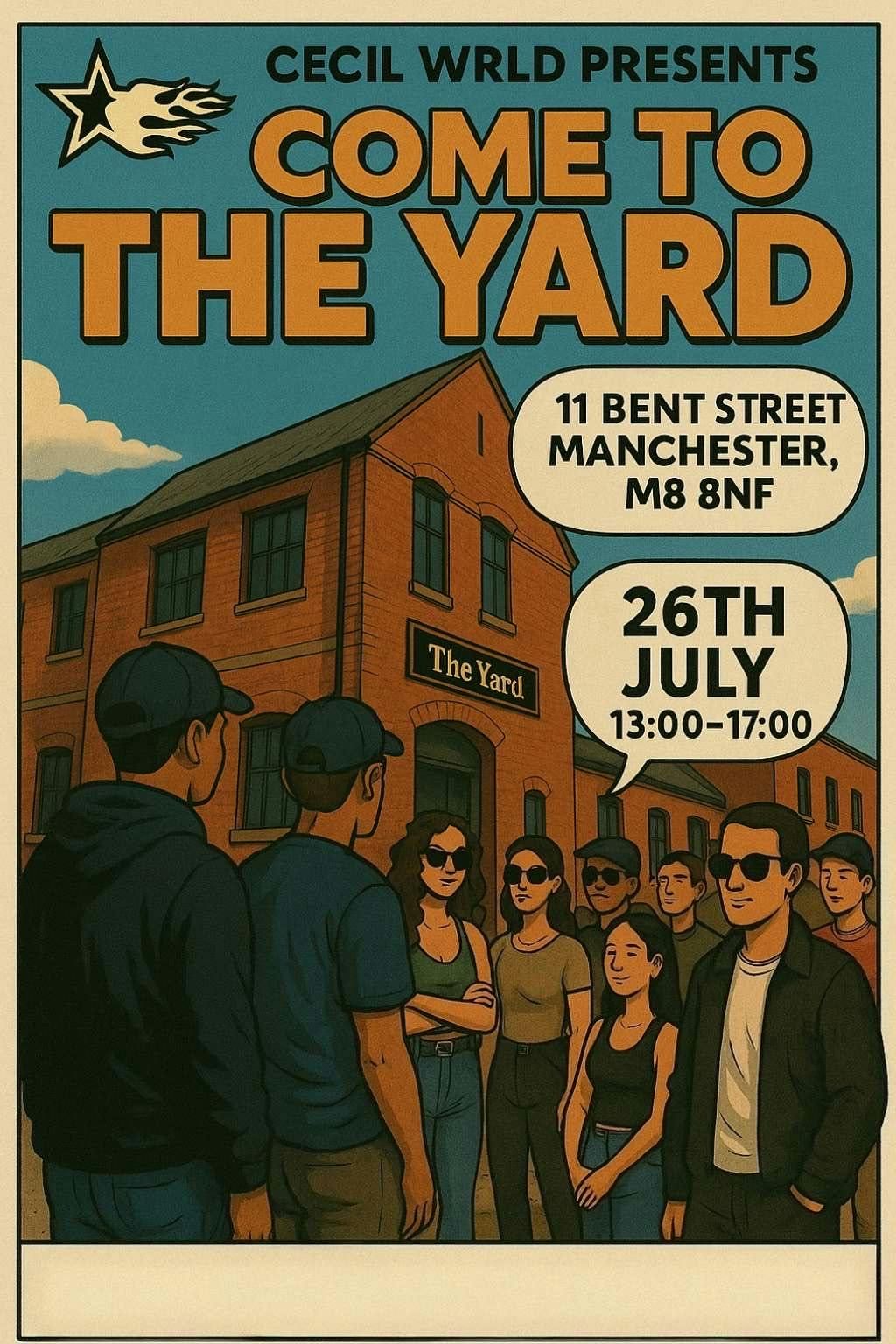 Come to The Yard – A Creative Pop-Up Experience, 26 July | Event in Manchester | AllEvents