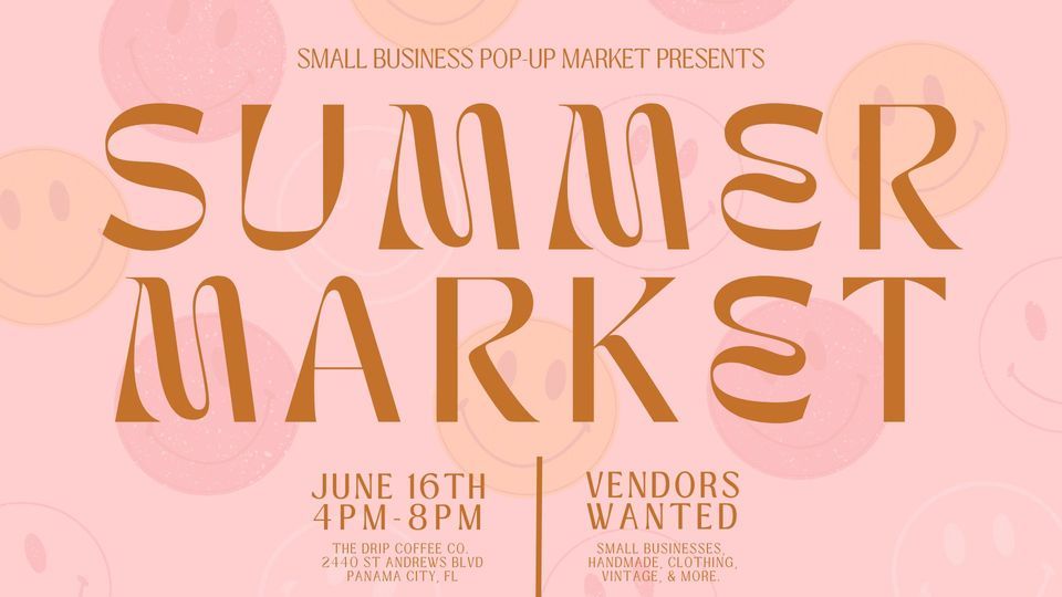 Summer Market hosted by The Drip Coffee Co. & Otiss Closet, The Drip