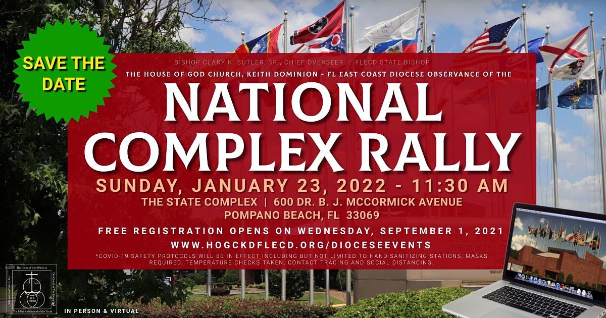 National Complex Rally The House Of God Church Keith Dominion State Complex Pompano Beach January 23 2022 Allevents In Seafood Festival In Pompano Beach, Fl 2022