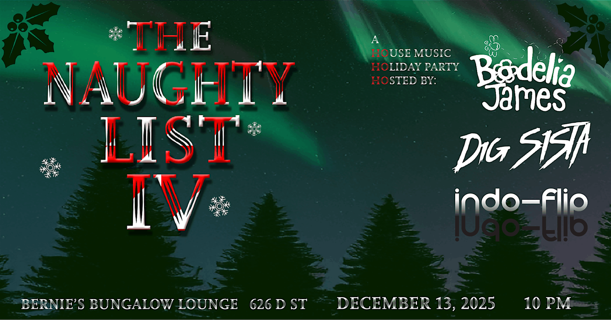 The Naughty List IV, 13 December | Event in Anchorage | AllEvents