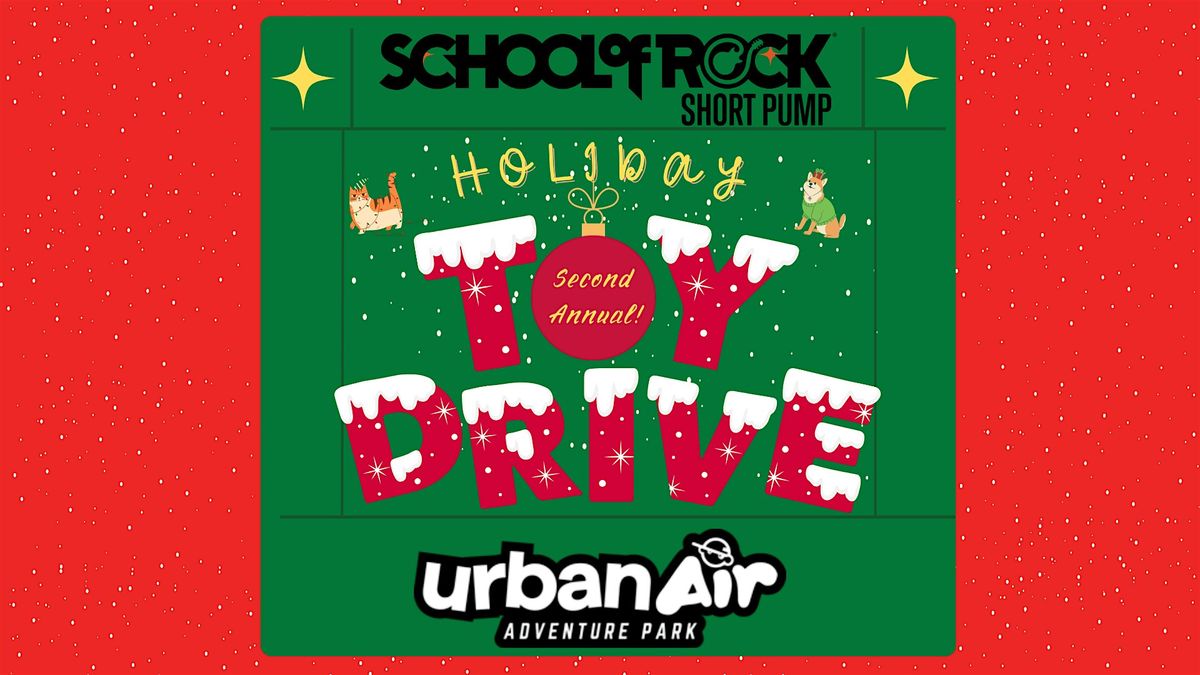 School of Rock 2nd Annual Holiday Toy Drive, 12 December | Event in Glen Allen | AllEvents