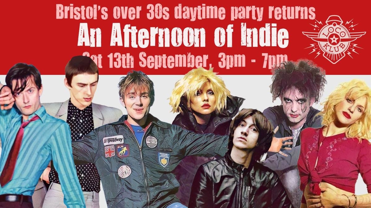 BRISTOL: An Afternoon of indie - Indie for the over 30s: 13th September, 3pm-7pm , 13 September | AllEvents