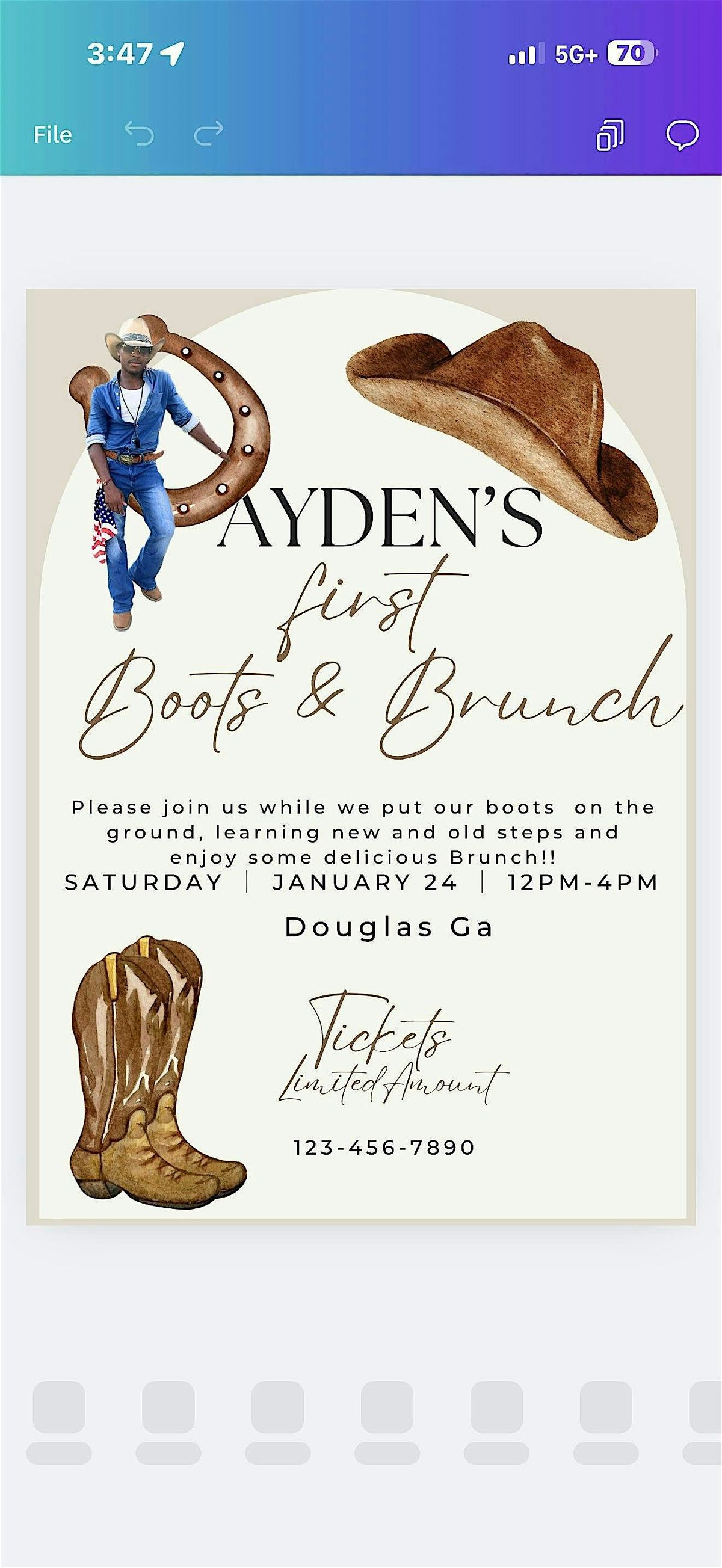 Boots & Brunch With Ayden Mckenzie, 24 January | Event in Douglas | AllEvents