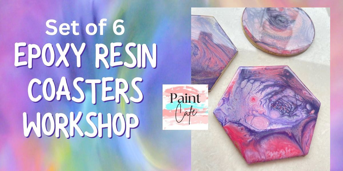 Epoxy Resin Coasters workshop- Set of 6 | Event in Bangalore | AllEvents