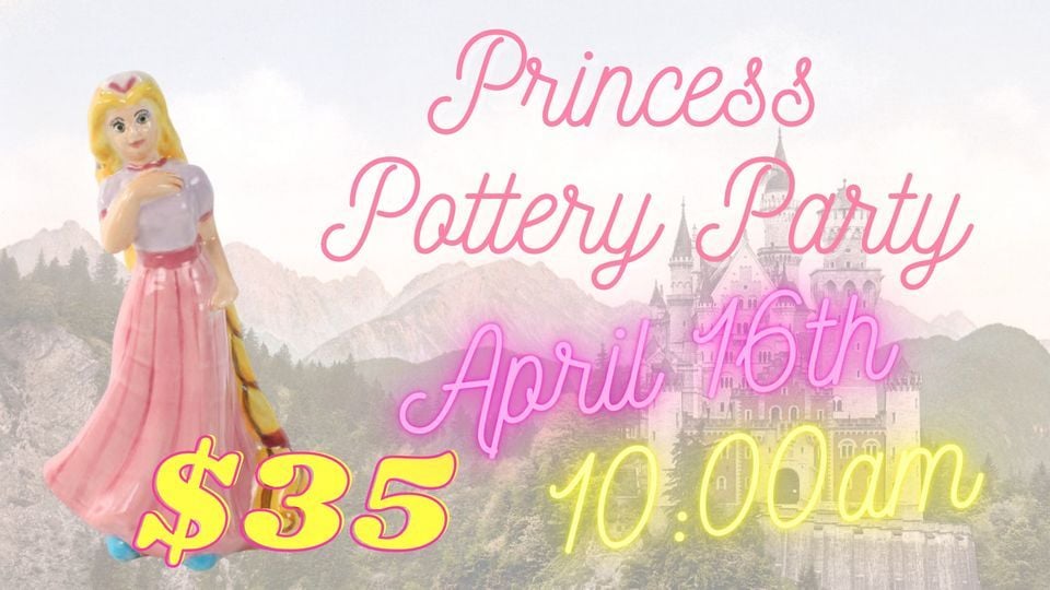 35 Princess Pottery Party East Wichita, Paint the Towne LLC, Wichita