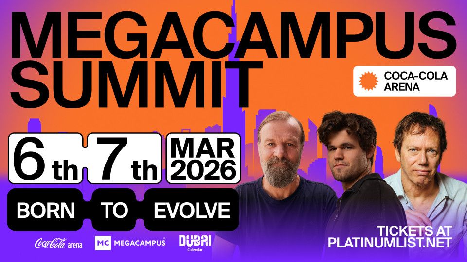 Mega Campus Summit 2026, 6 March | Event in Dubai | AllEvents