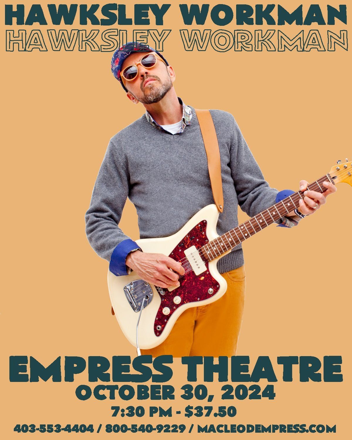 Hawksley Workman at The Danforth Music Hall, 15 November | Event in Toronto | AllEvents