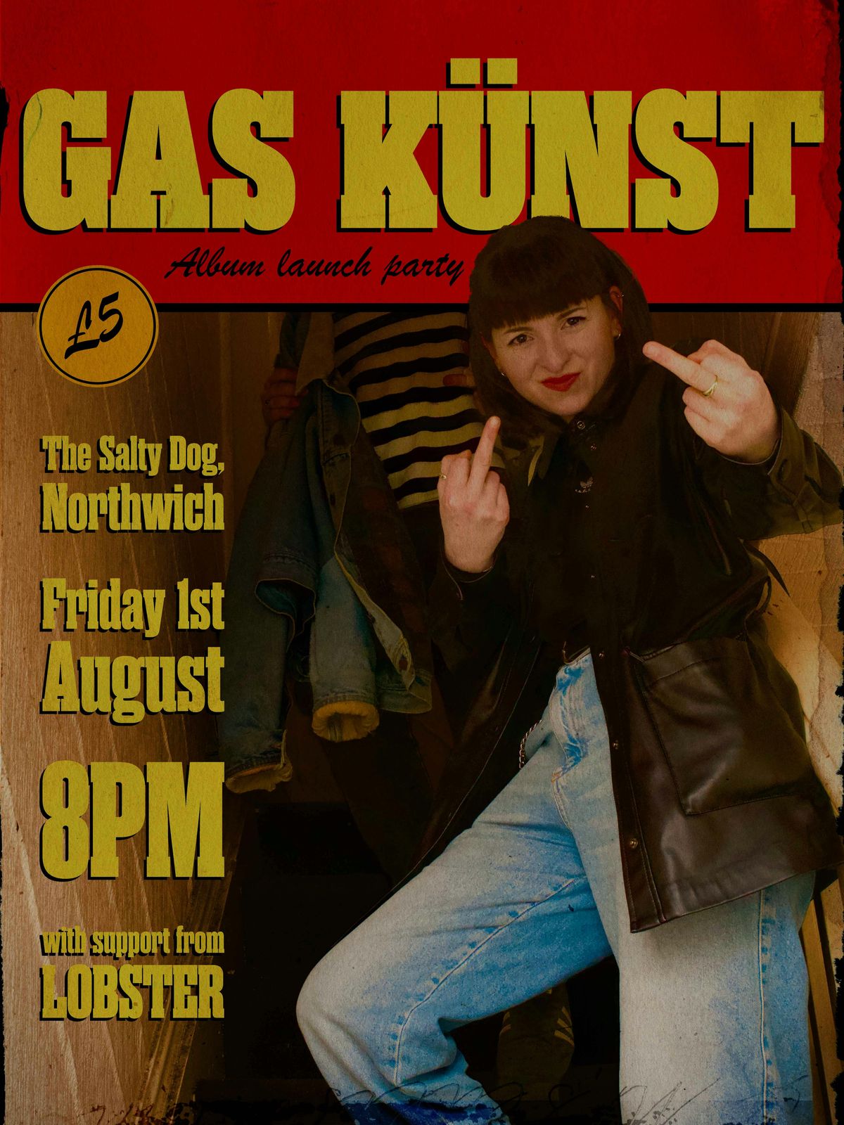 Gas Kunst Album Launch with Lobster, 1 August | Event in Northwich | AllEvents