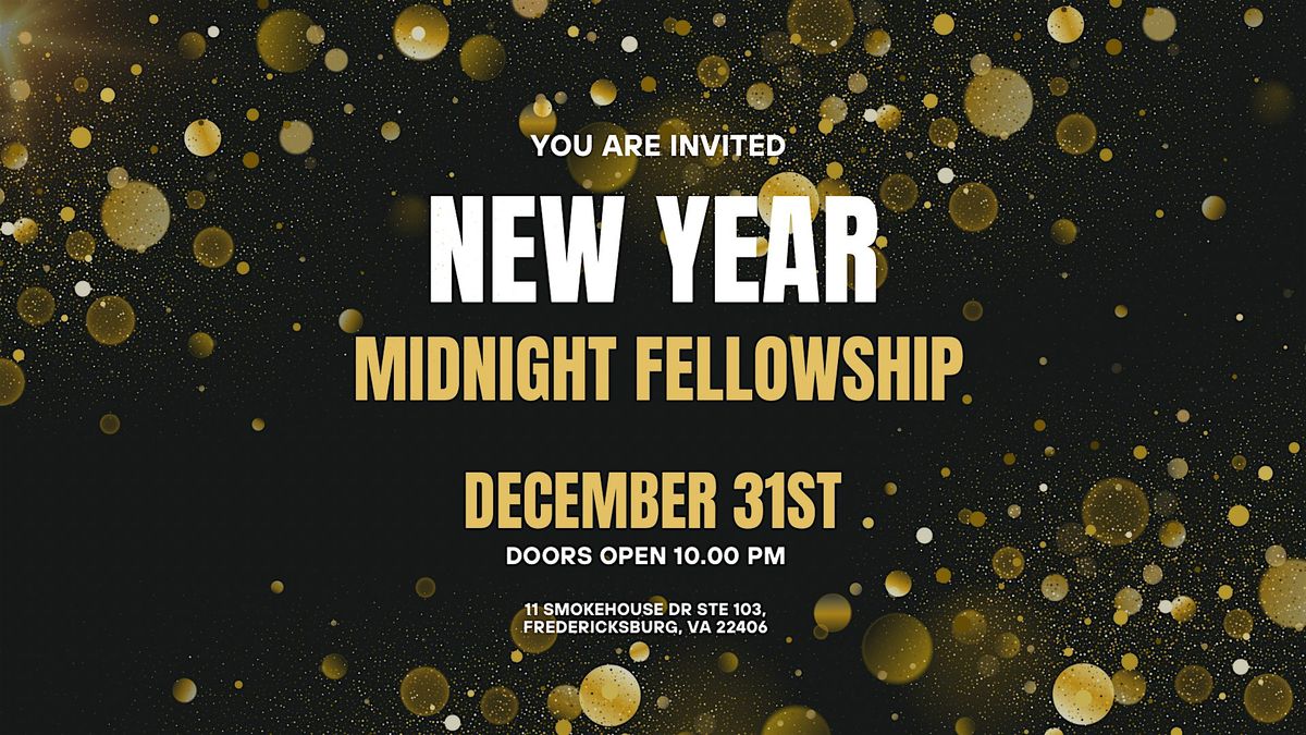 ✨ New Year’s Fellowship Gathering ✨, 31 December | Event in Fredericksburg | AllEvents