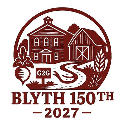 Blyth 150th logo