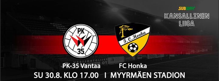 Pk 35 Vantaa Fc Honka At Myyrmaen Jalkapallostadion Vantaa