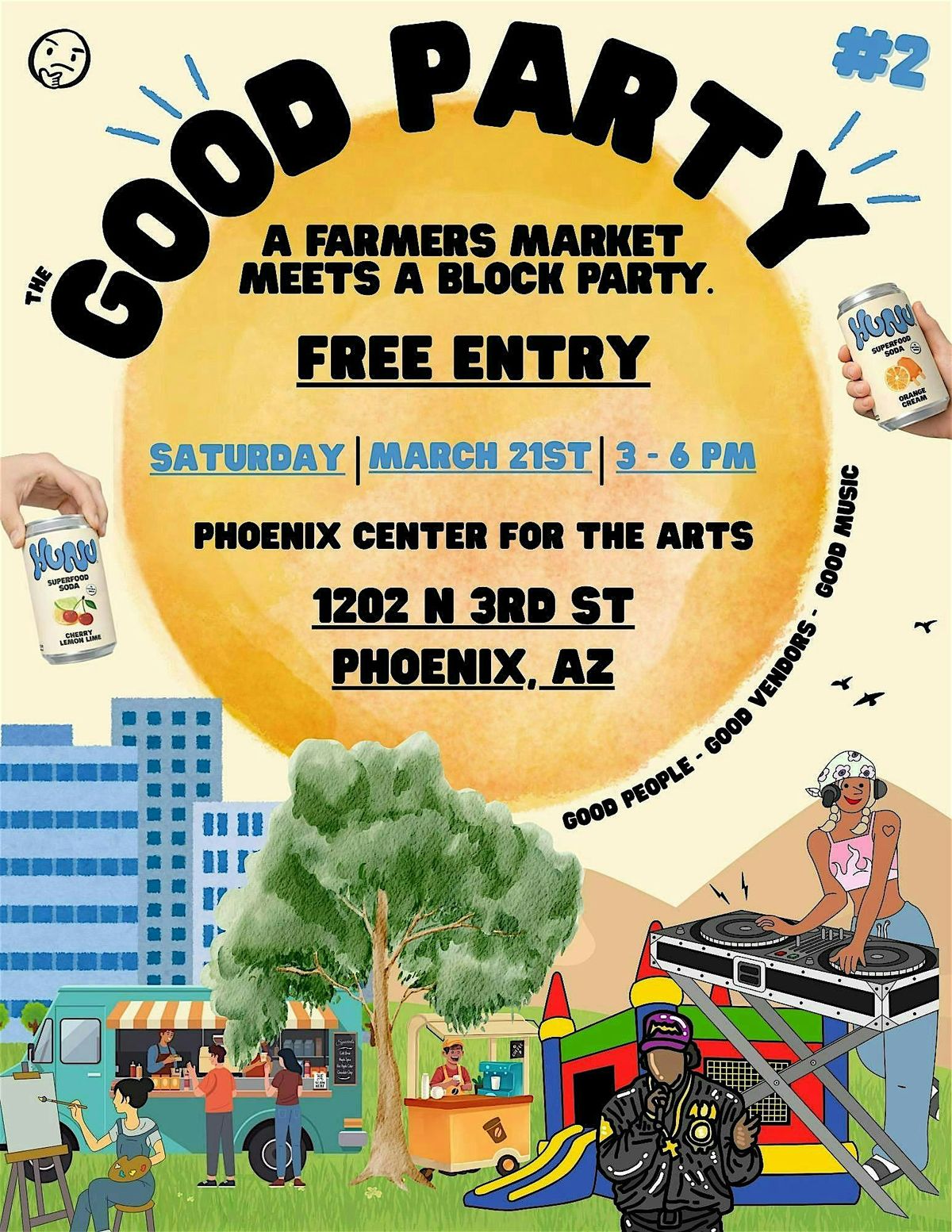 The Good Party #2, Phoenix Center for the Arts, 21 March 2026 | AllEvents