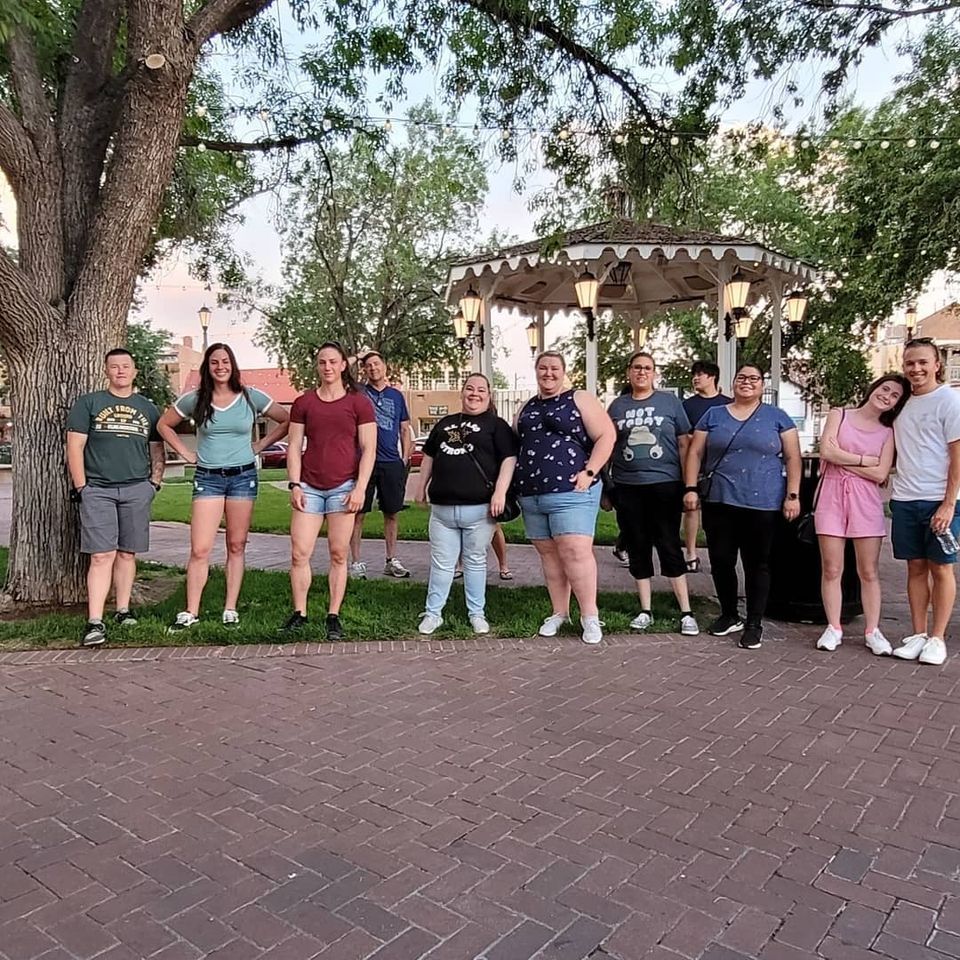 Read the text guide for each historic location. 12pm High Noon History, Legends & Lore Guided Old Town Stroll