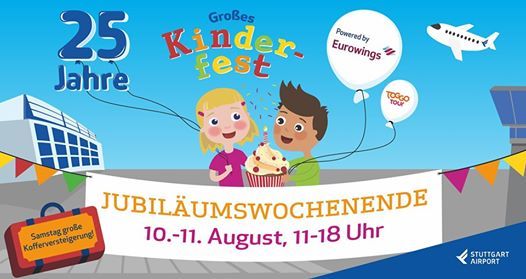 123kinderlachen Flughafen Stuttgart