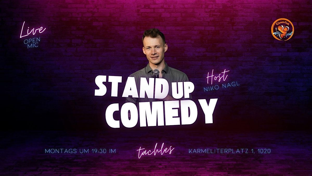 Clownfish Comedy Open Mic #209 @Tachles WIEN, 1 December | Event in Wien | AllEvents