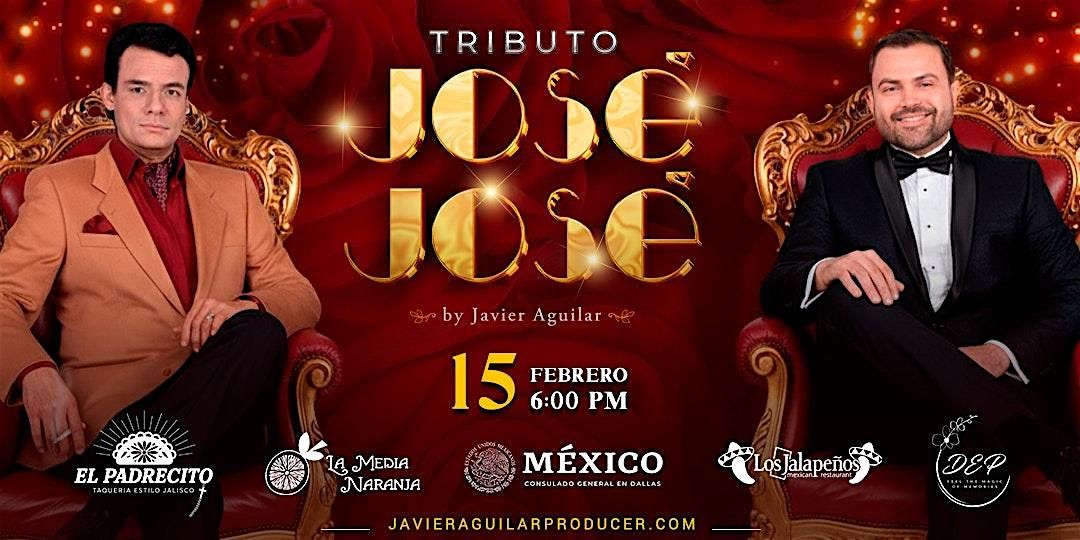TRIBUTO A JOSÉ JOSÉ EN SAN VALENTÍN, 15 February | Event in Arlington | AllEvents
