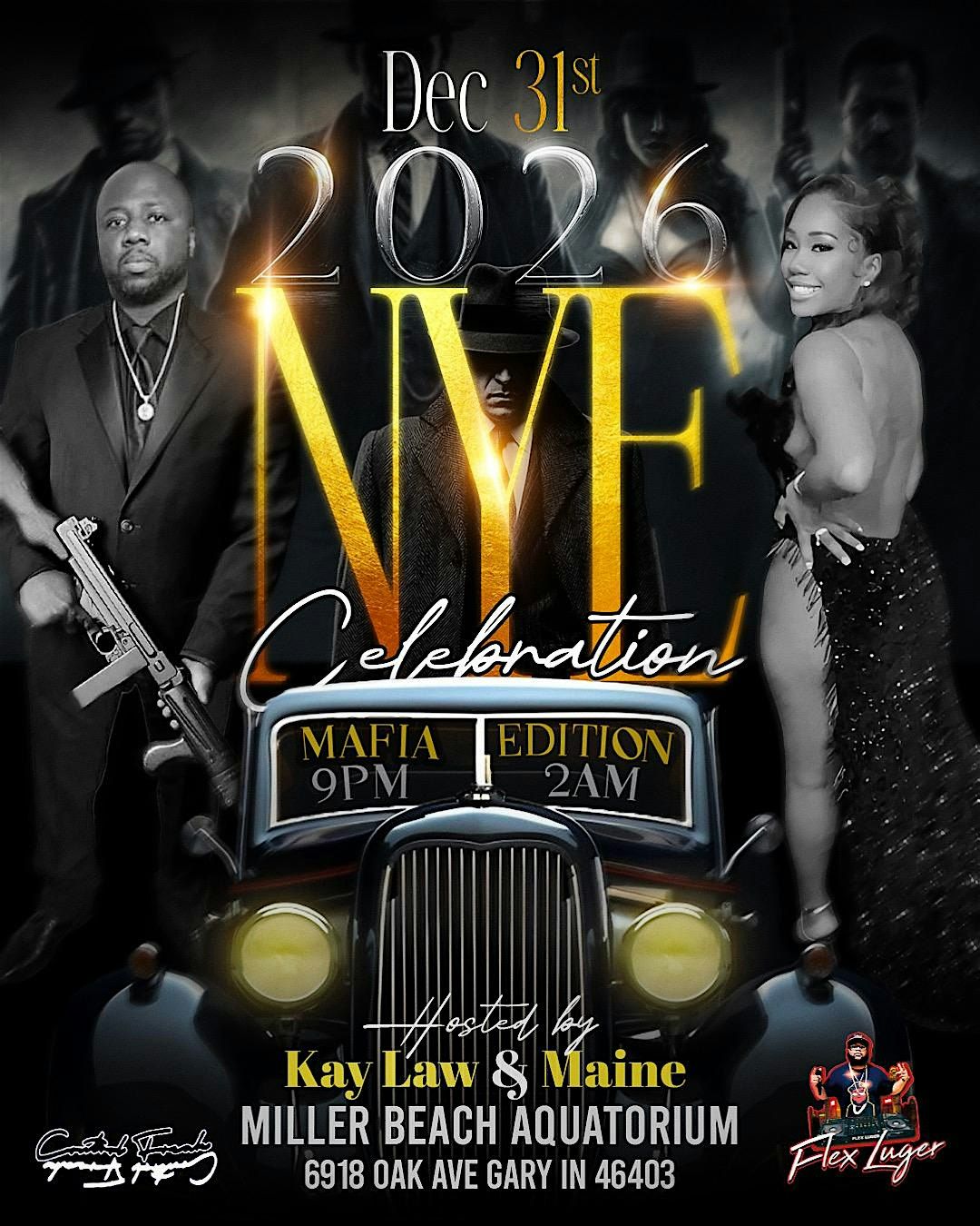 NEW YEAR’S EVE CELEBRATION MOB STYLE EDITION, 31 December | Event in Gary | AllEvents