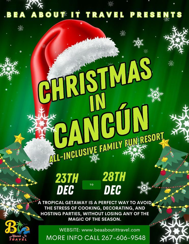 Christmas in Cancun, Seadust Cancun Family Resort, Playa Del Carmen