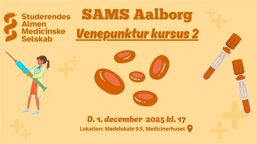 SAMS AALBORG VENEPUNKTUR KURSUS, 1 December | Event in Aalborg | AllEvents