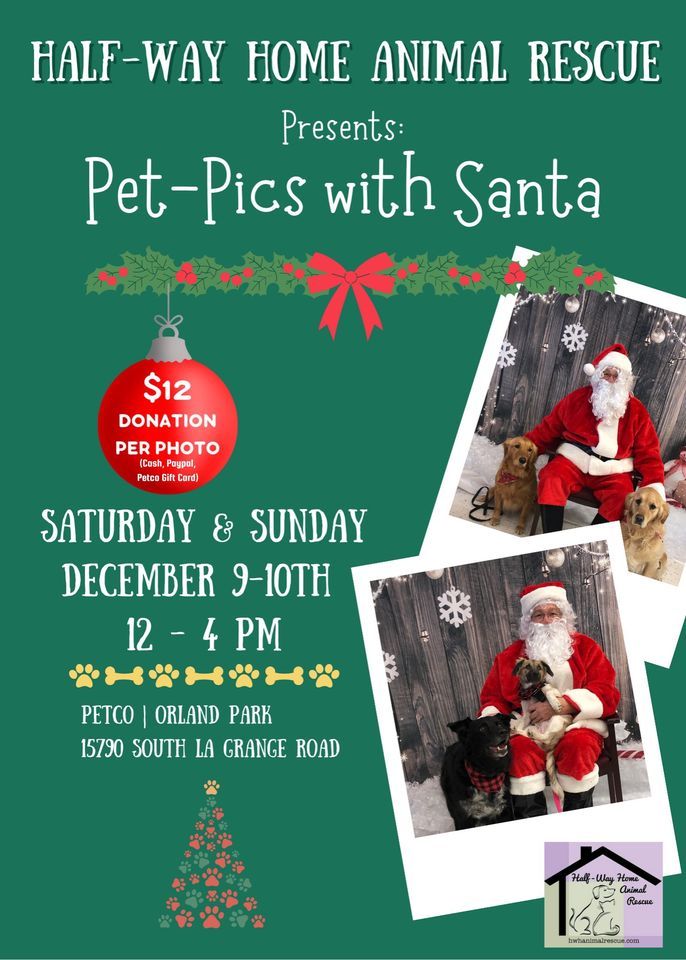 Pet Photos with Santa, Petco (Orland Park), December 9 2023 AllEvents.in