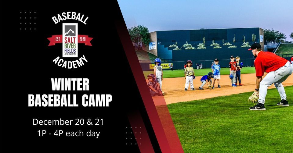 Winter Baseball Camp 1 Salt River Fields at Talking Stick, Scottsdale