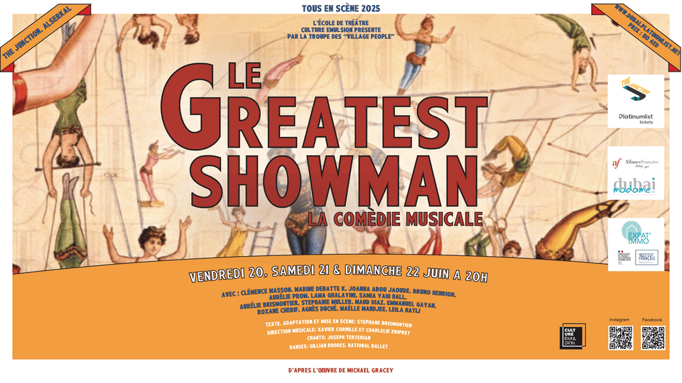 The Greatest Showman at The Junction in Dubai, 21 June | Event in Dubai | AllEvents