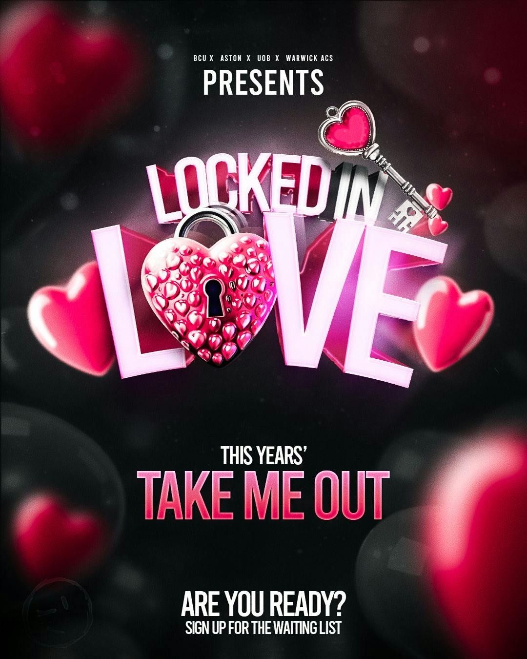LOCKED IN LOVE🔒❤️ - BIRMINGHAM/WARWICK TMO