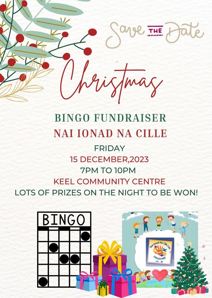 Festive Bingo Night Fundraiser! , Keel Castlemaine Co. Kerry, Shannon