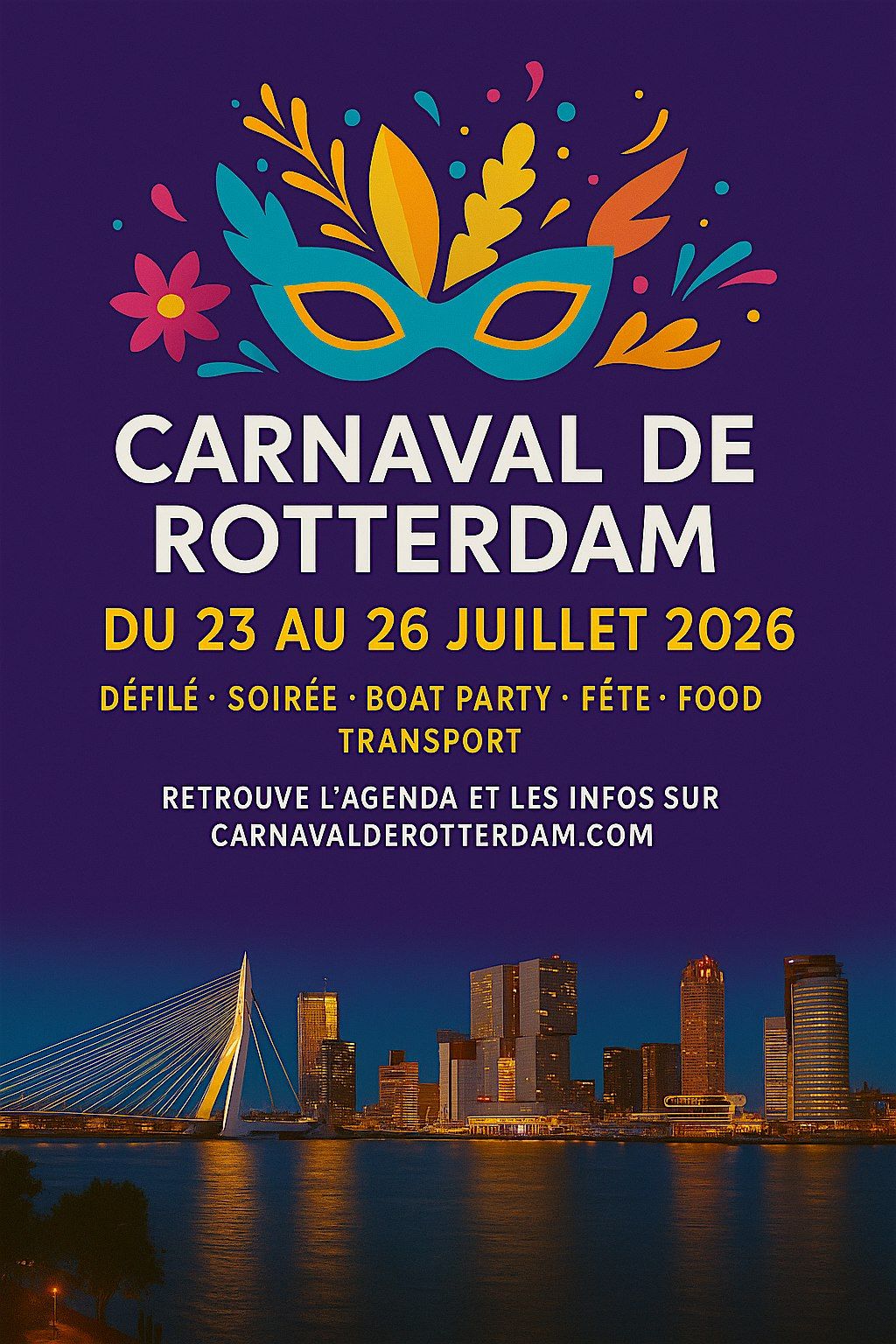 Carnaval de Rotterdam 2026, 23 July | Event in Rotterdam | AllEvents