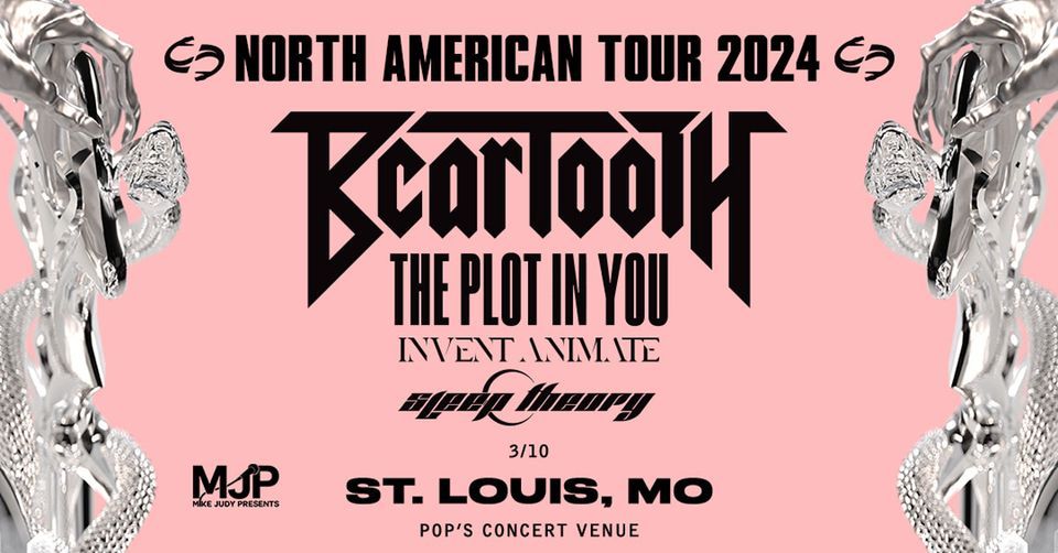Beartooth North American Tour 2024 at Pops, Pop's, East Saint Louis ...
