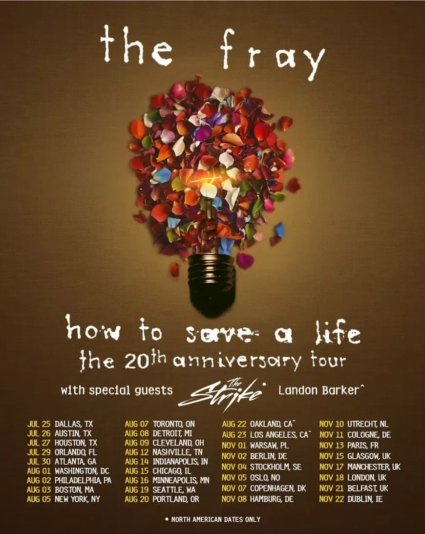 The Fray at Fillmore Minneapolis, 16 August | Event in Minneapolis | AllEvents