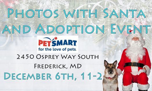 Photos With Santa Adoption Event Frederick Md Petsmart Frederick December 6 2020 Allevents In Petsmart Christmas Picture Event, 2021