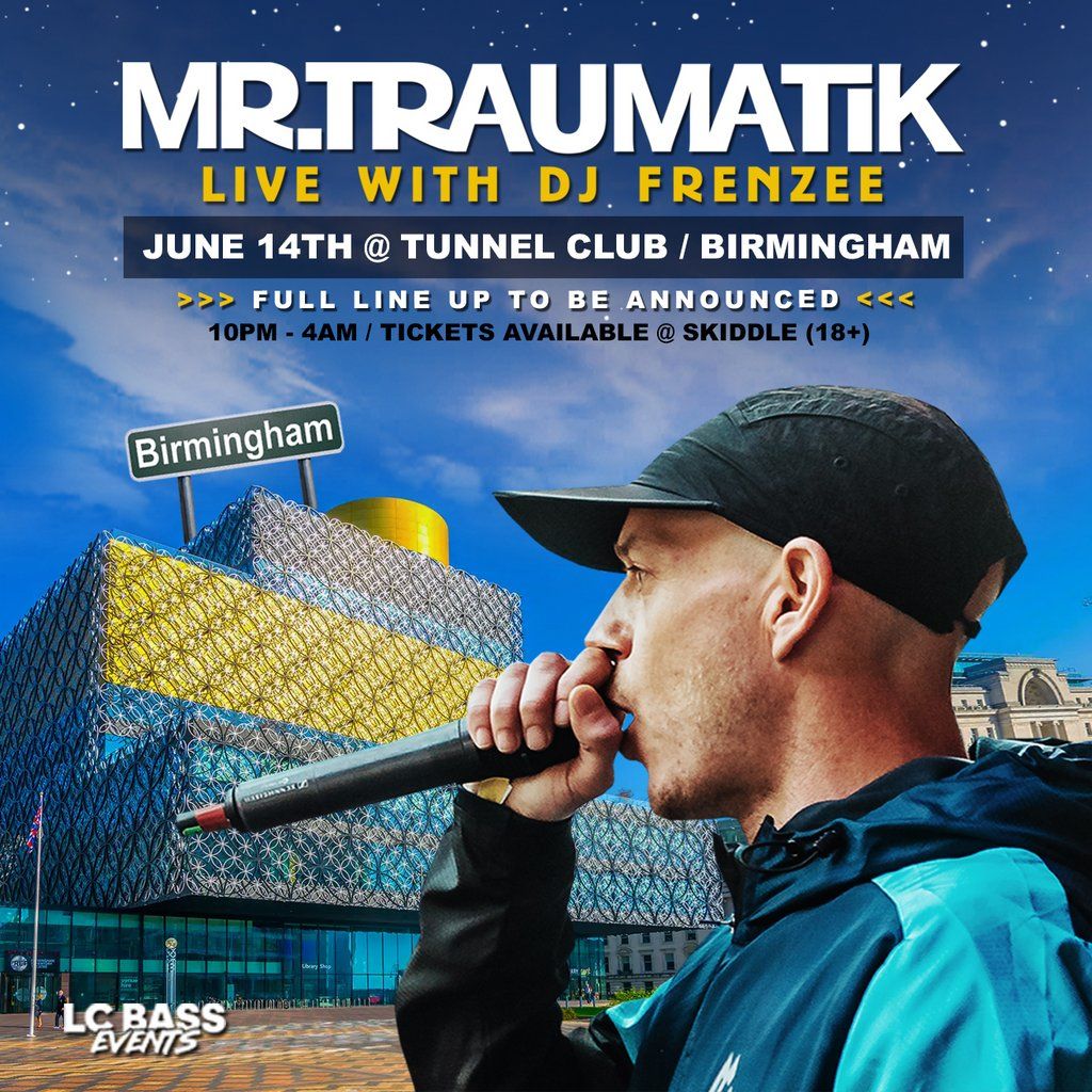 Mr Traumatik tour 2025, 14 June | Event in Birmingham | AllEvents