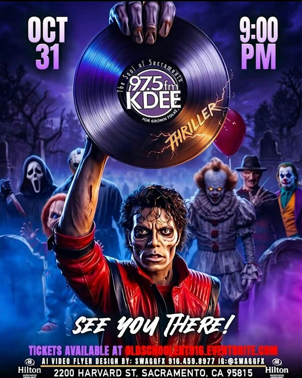 Old School Halloween Party
