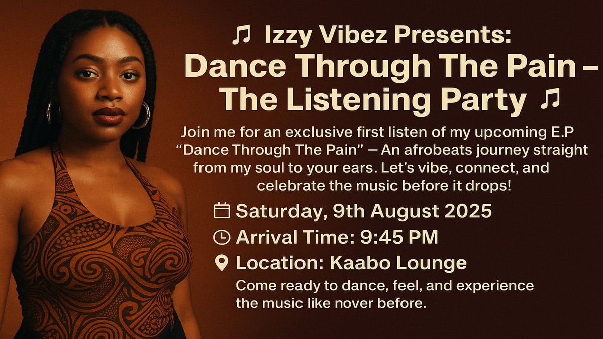 Izzy Vibez DTTP EP Listening party + *Complimentary* Movie Night Cineworld | Event in Bexley | AllEvents