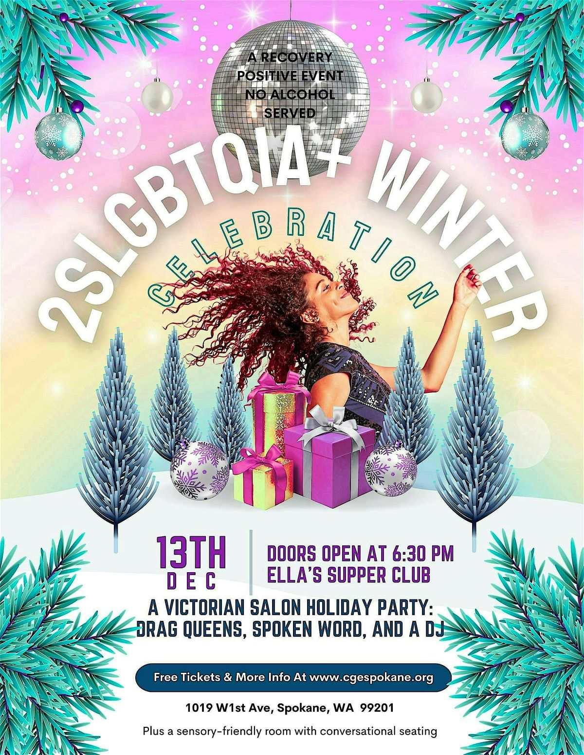 2SLGBTQIA+ Winter Celebration, 13 December | Event in Spokane | AllEvents