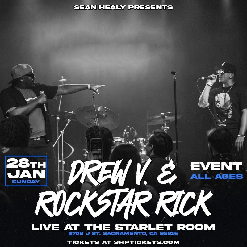 Drew V & Rockstar Rick at The Starlet Room with Young Zel , The Starlet ...