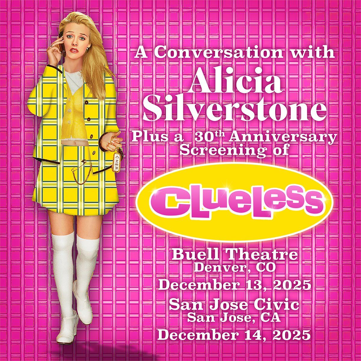 Alicia Silverstone and Screening of Clueless, 12 December | Event in Denver | AllEvents