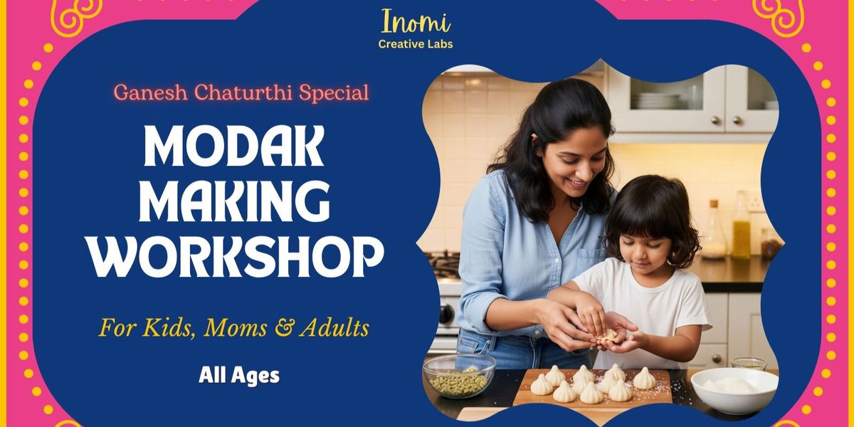 Modak Making Workshop: Ganesh Chaturthi Special, 24 August | Event in New Delhi | AllEvents
