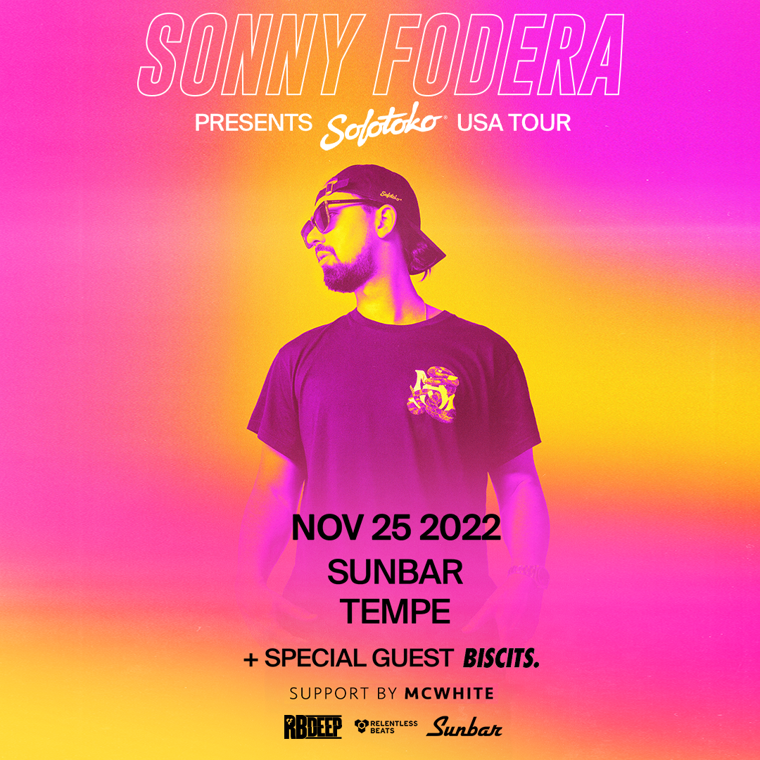 Sonny Fodera at The Midway - San Francisco, 9 May | Event in San Francisco | AllEvents