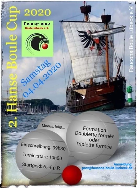 2 Hanse Boule Cup Meesenring 4 Meesenplatz Lubeck Lubeck April 4 Allevents In