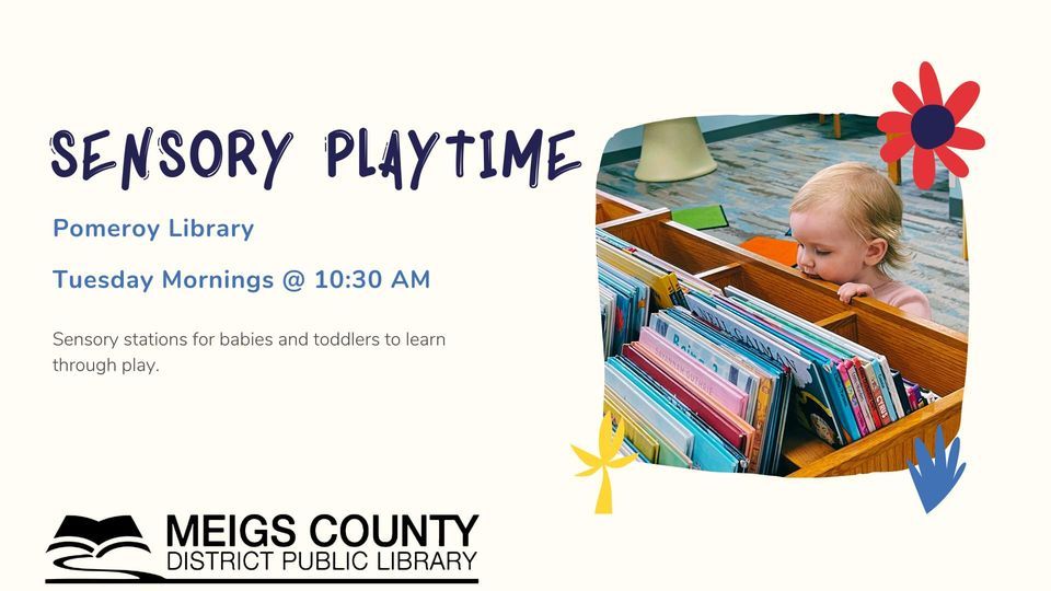 Sensory Playtime, Meigs County District Public Library, Pomeroy, 25
