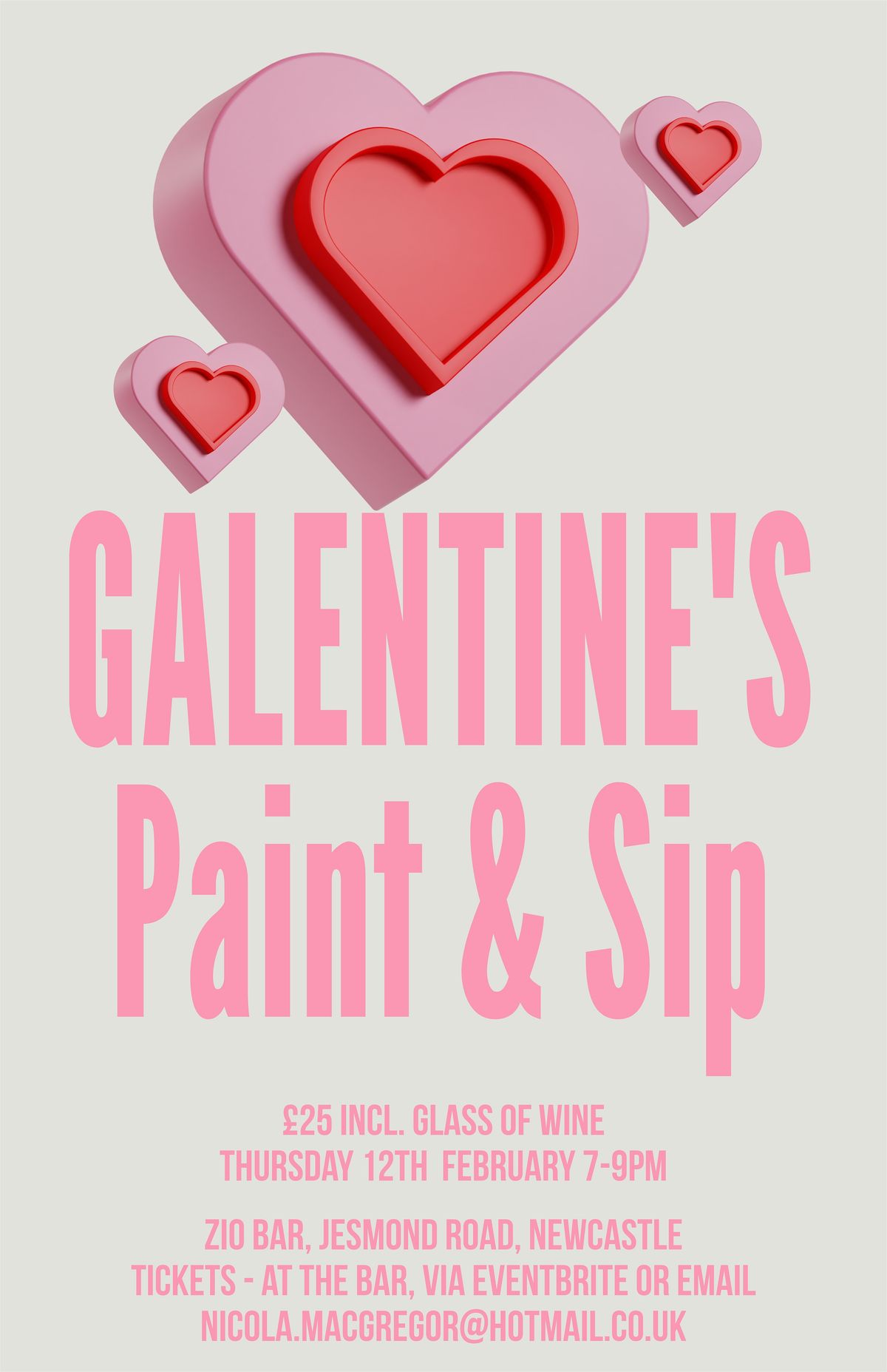 Galentine's paint & sip, 12 February | Event in Jesmond | AllEvents