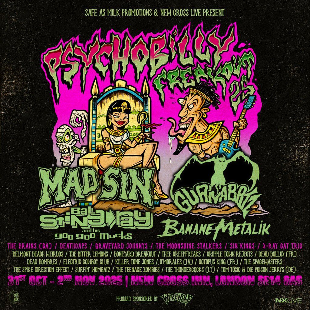 Psychobilly Freakout 2025, 31 October | Event in London | AllEvents