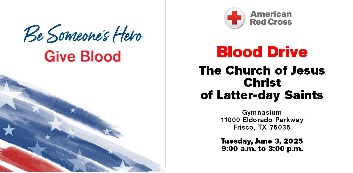 Be Someone’s Hero Blood Drive, 3 June | Event in Frisco | AllEvents
